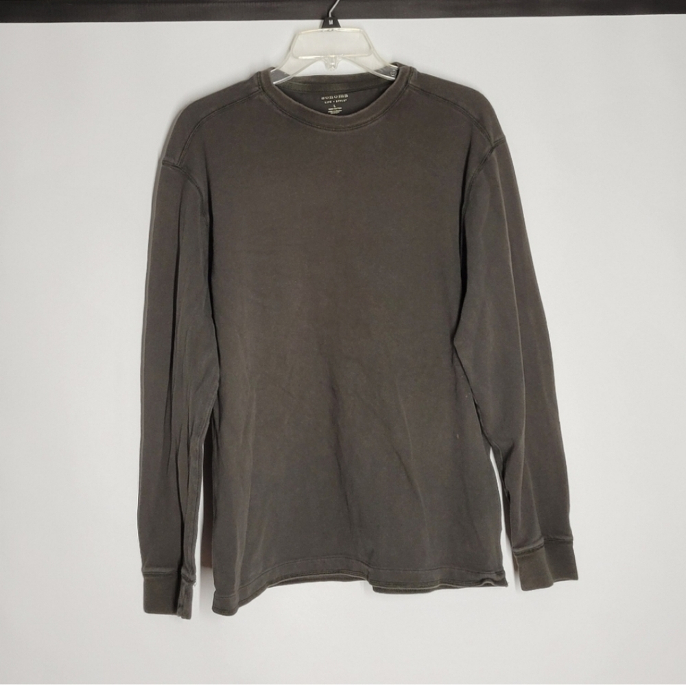 Sonoma Green Long Sleeve Tee Crew Neck